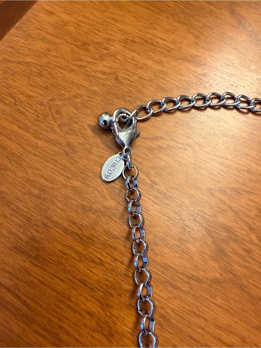 Statement Silver-Tone Pendant Necklace from Chico’s - Picture 3 of 3